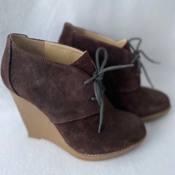 Enzo Angiolini Size 7 1/2M Brown Ankle Bootie. - Picture 3 of 8